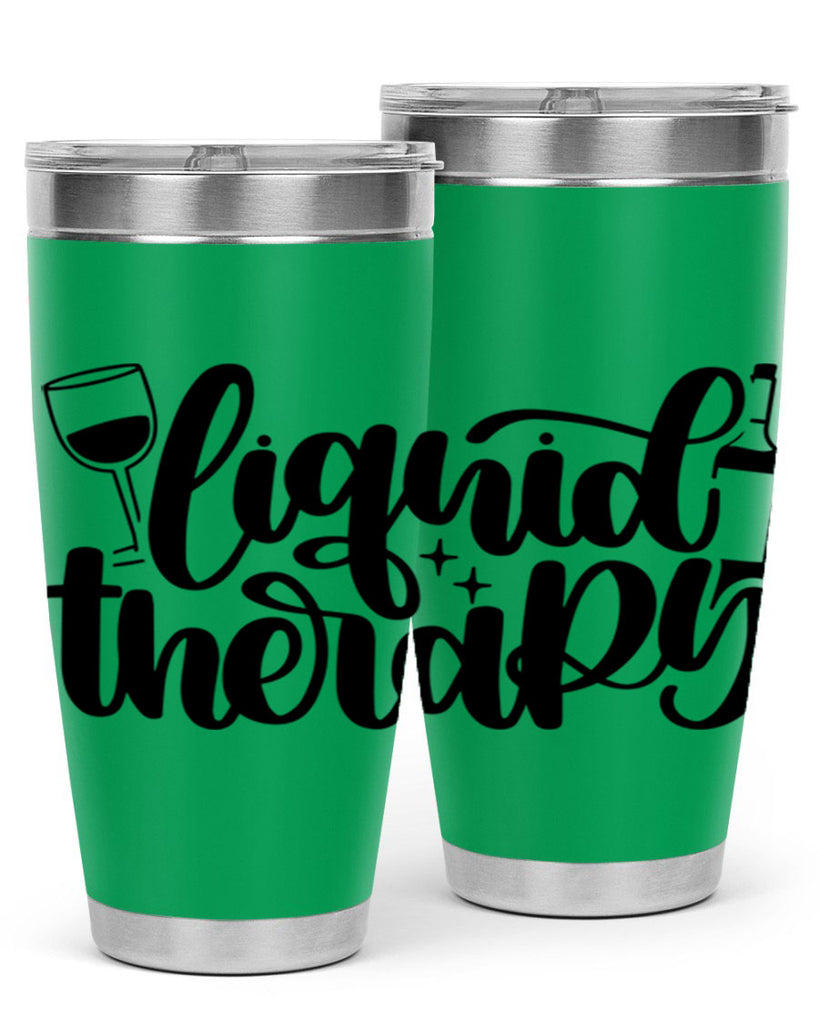 liquid therapy 45#- wine- Tumbler