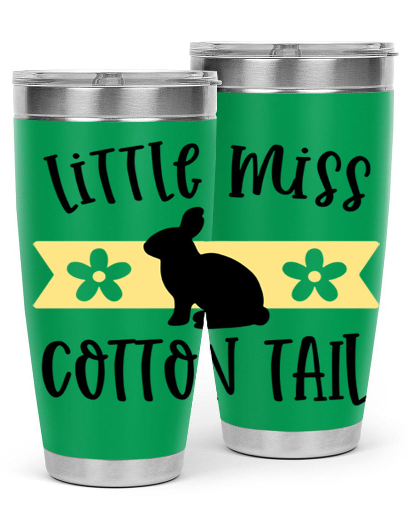 little miss cotton tail 17#- easter- Tumbler