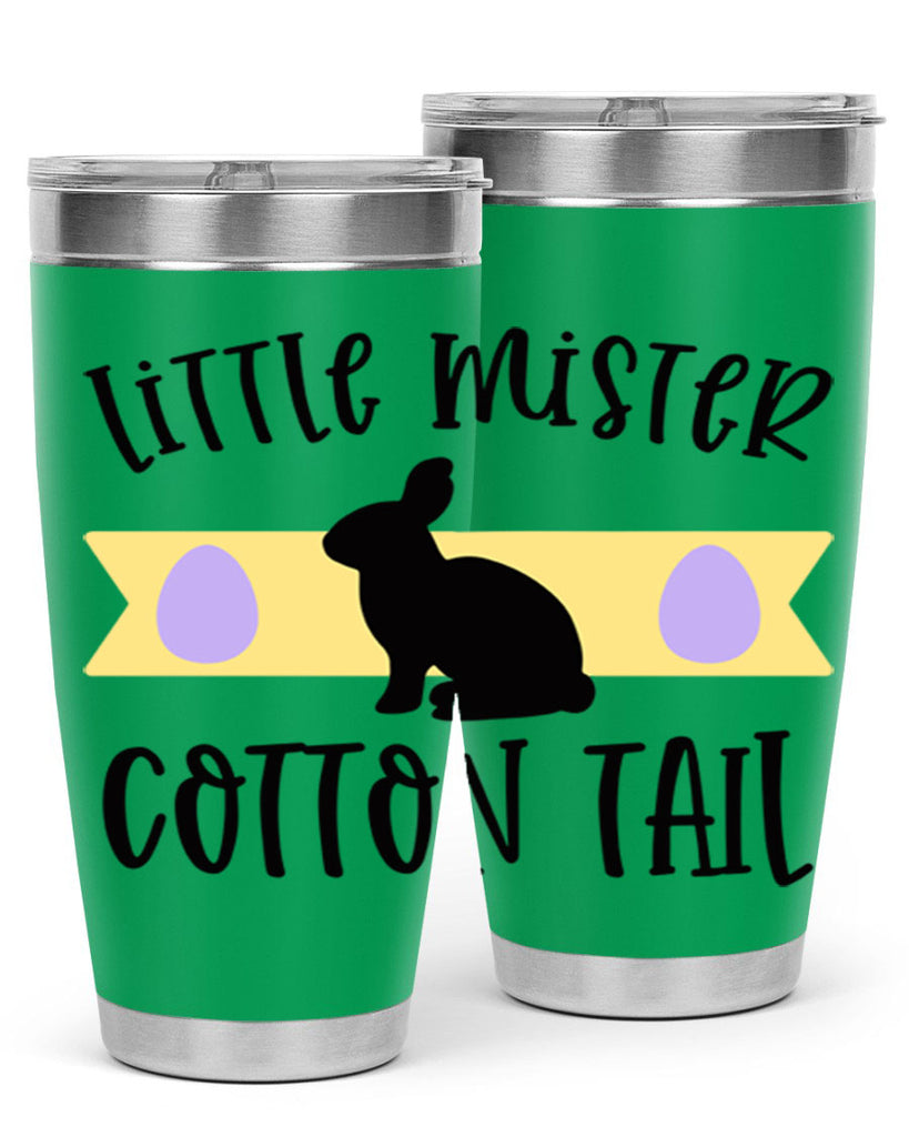 little mister cotton tail 16#- easter- Tumbler