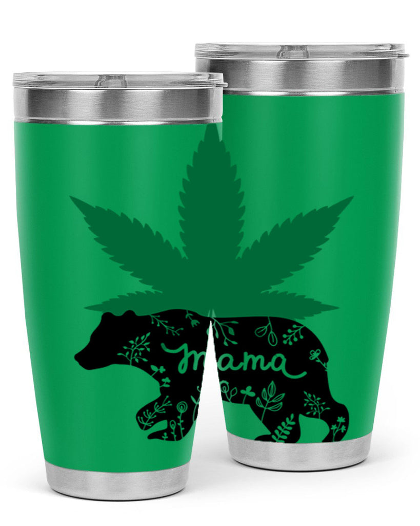 mama bear weed 196#- marijuana- Tumbler