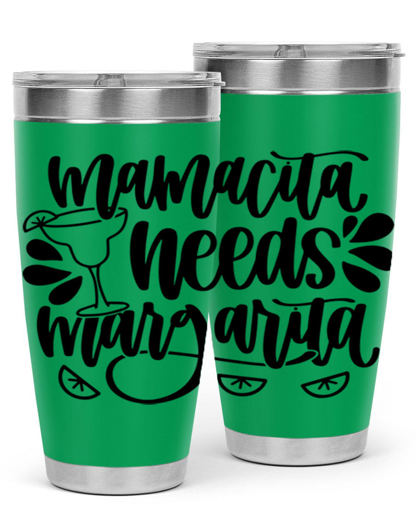 mamacita needs margarita 40#- wine- Tumbler