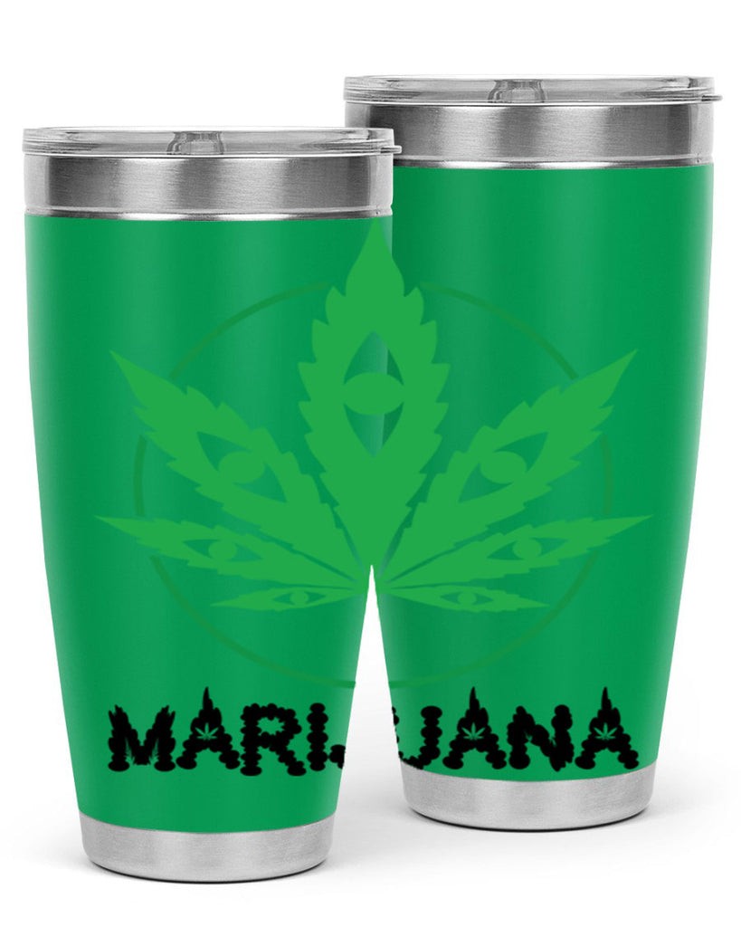 marijuana 198#- marijuana- Tumbler