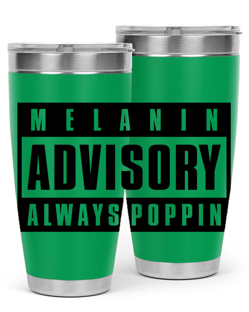 melanin advisory 80#- black words phrases- Cotton Tank