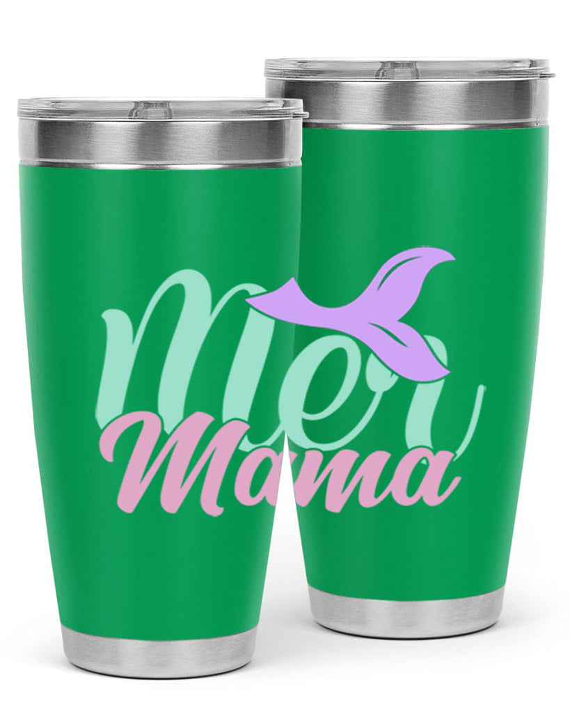 mer mama 4#- mermaid- Tumbler