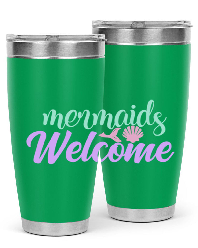 mermaids welcome 6#- mermaid- Tumbler