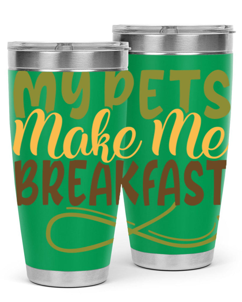 my pets make me breakfast 3#- farming and gardening- Tumbler