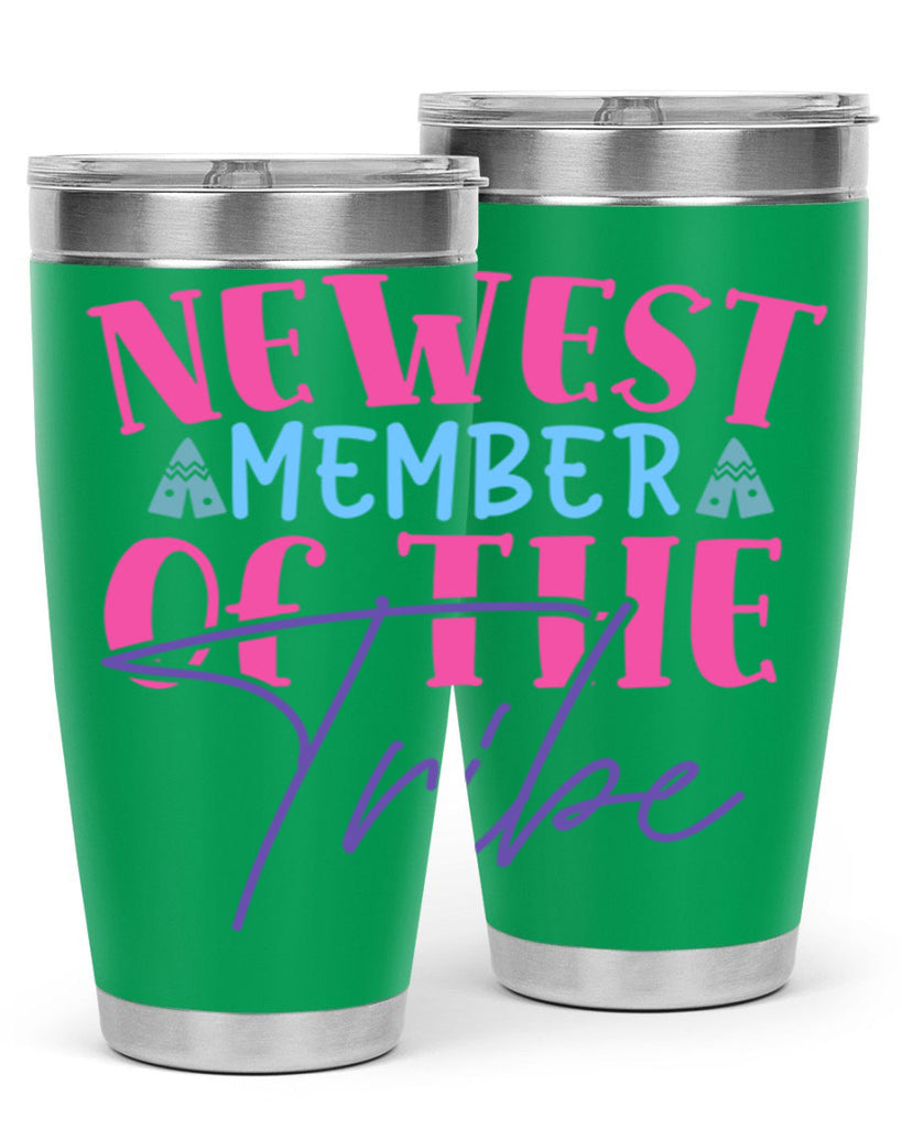newest member of the tribe Style 211#- baby- tumbler