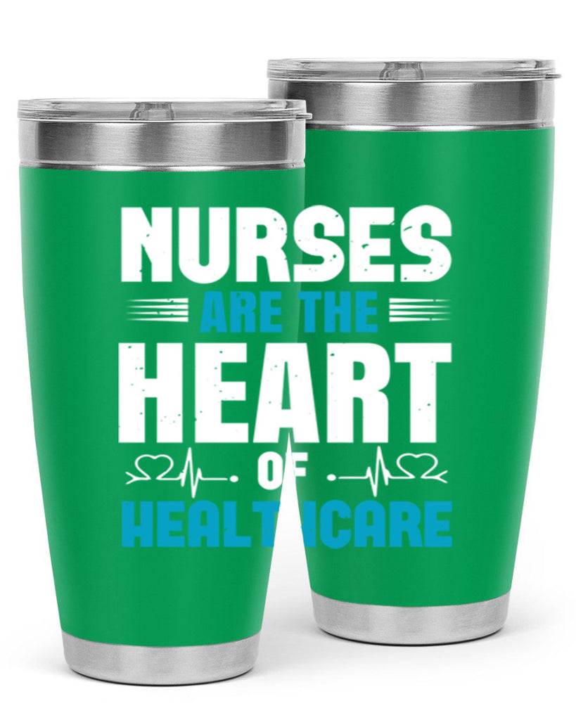 nurse are are heart healthcare Style 287#- nurse- tumbler
