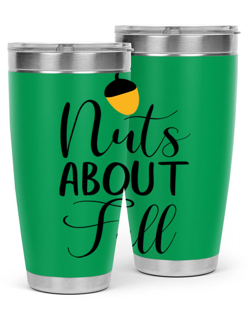 nuts about fall 445#- fall- Tumbler