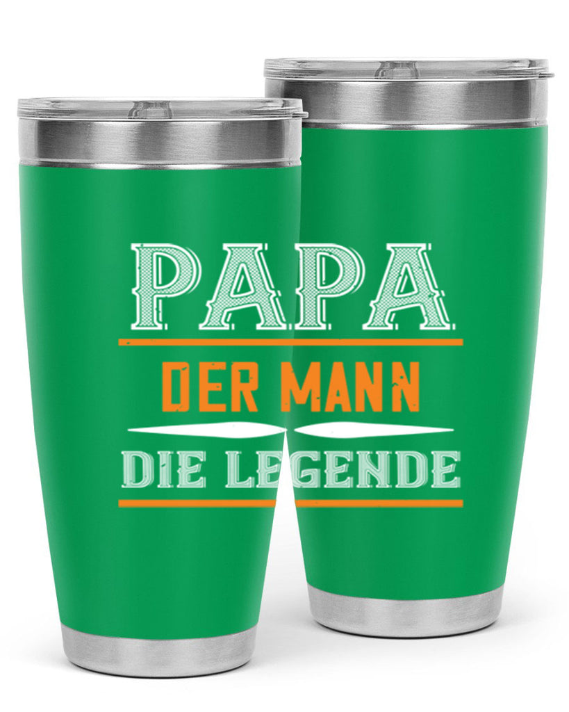 papa der mann die legende 21#- grandpa - papa- Tumbler