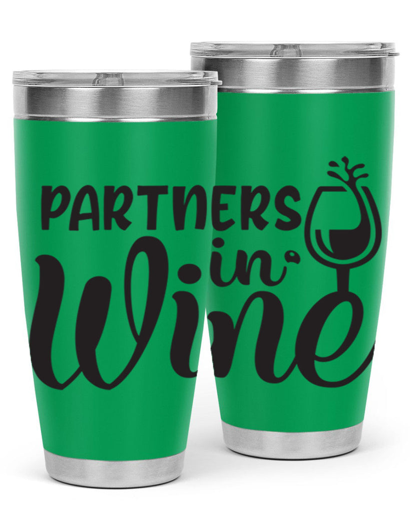 partners in wine 175#- wine- Tumbler