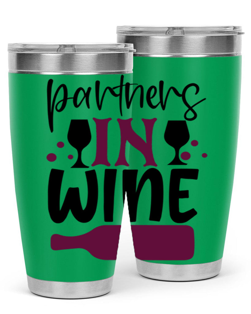 partners in wine 176#- wine- Tumbler