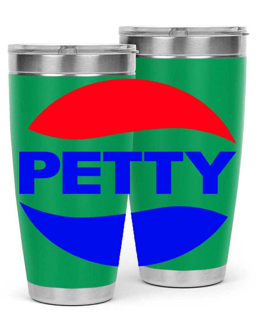 petty  pepsi 54#- black words phrases- Cotton Tank