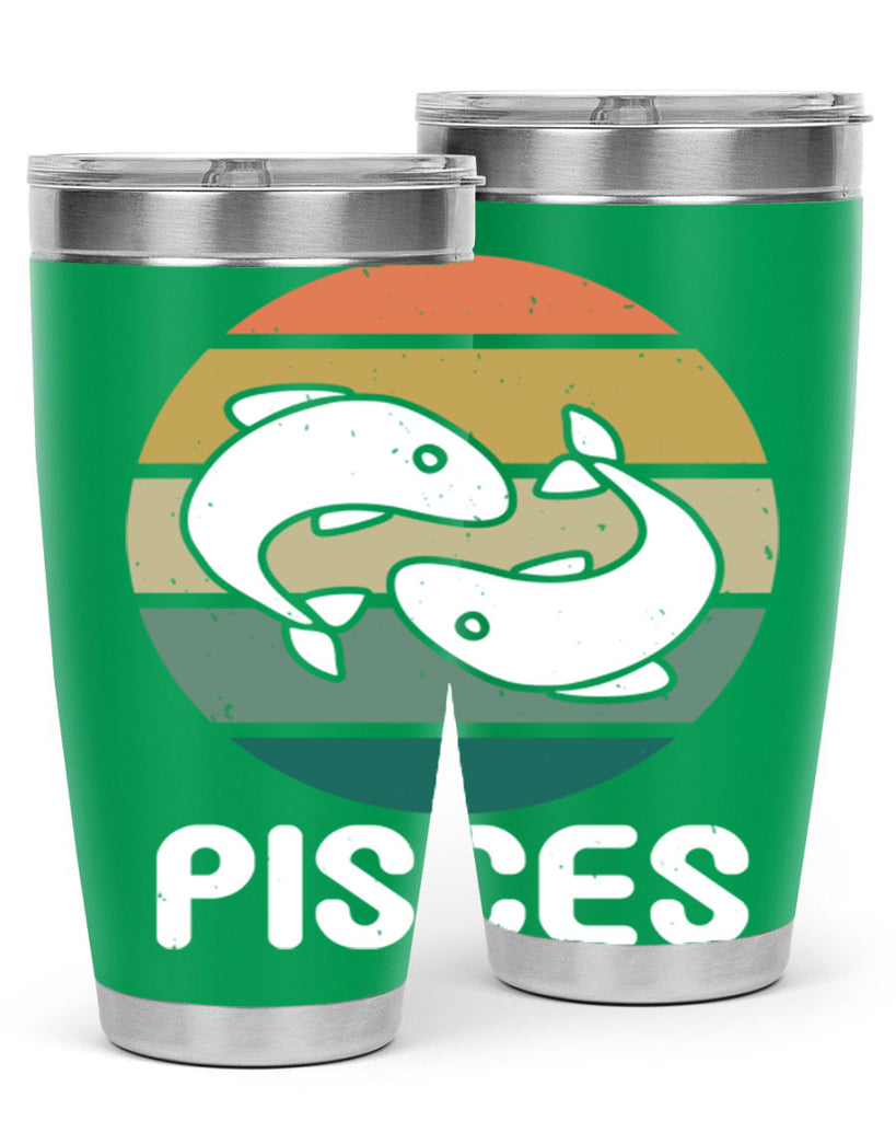 pisces 346#- zodiac- Tumbler