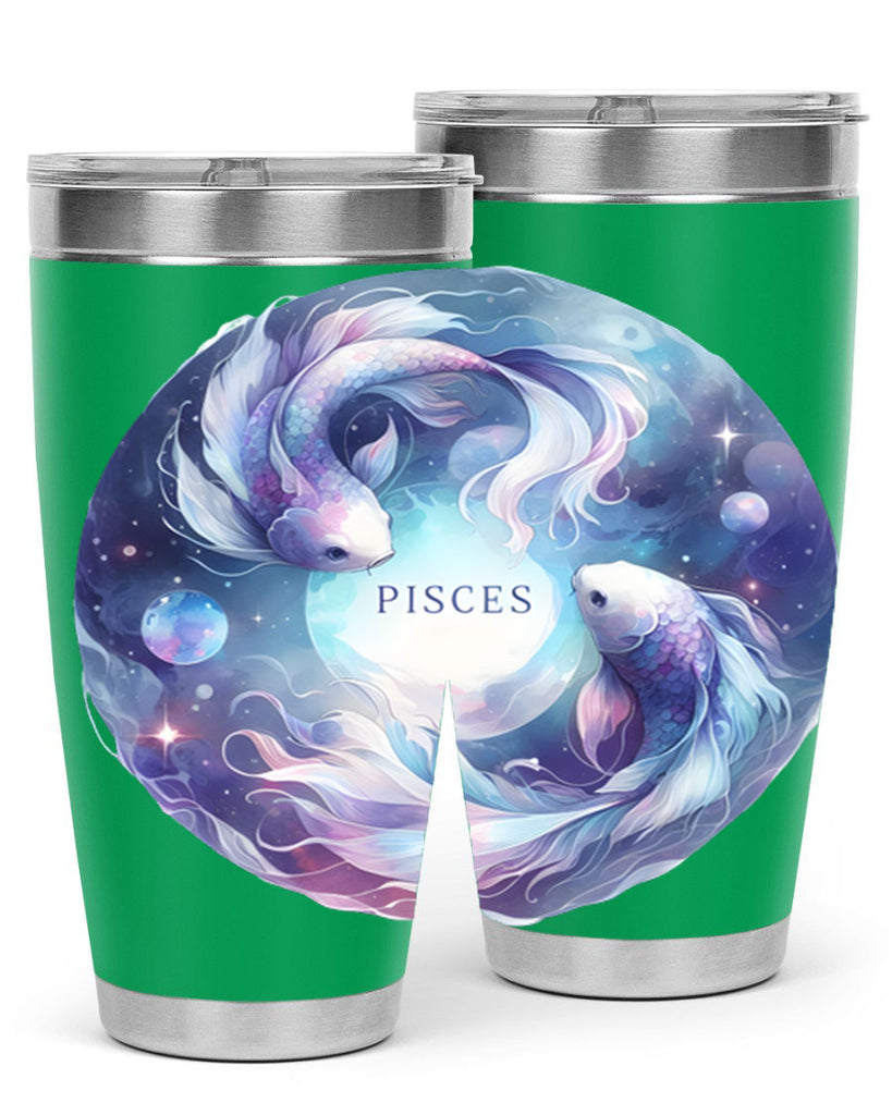 pisces 348#- zodiac- Tumbler