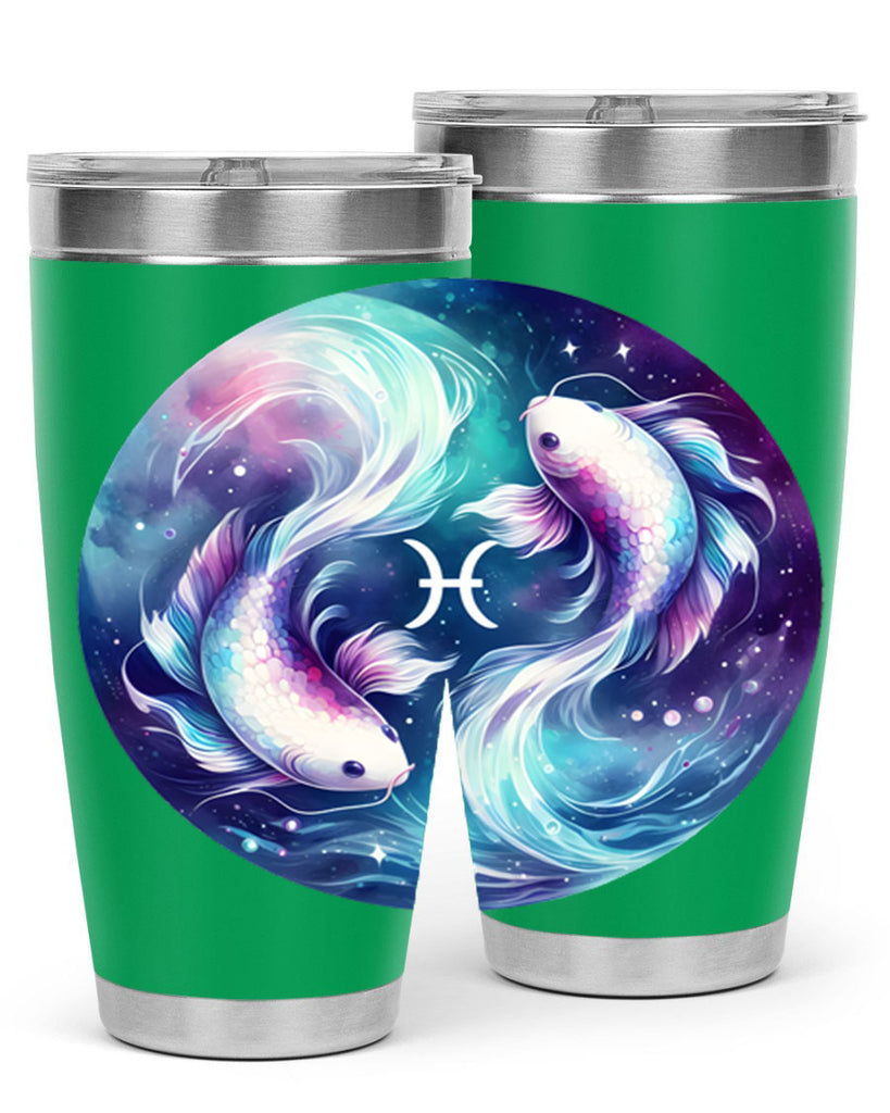 pisces 350#- zodiac- Tumbler