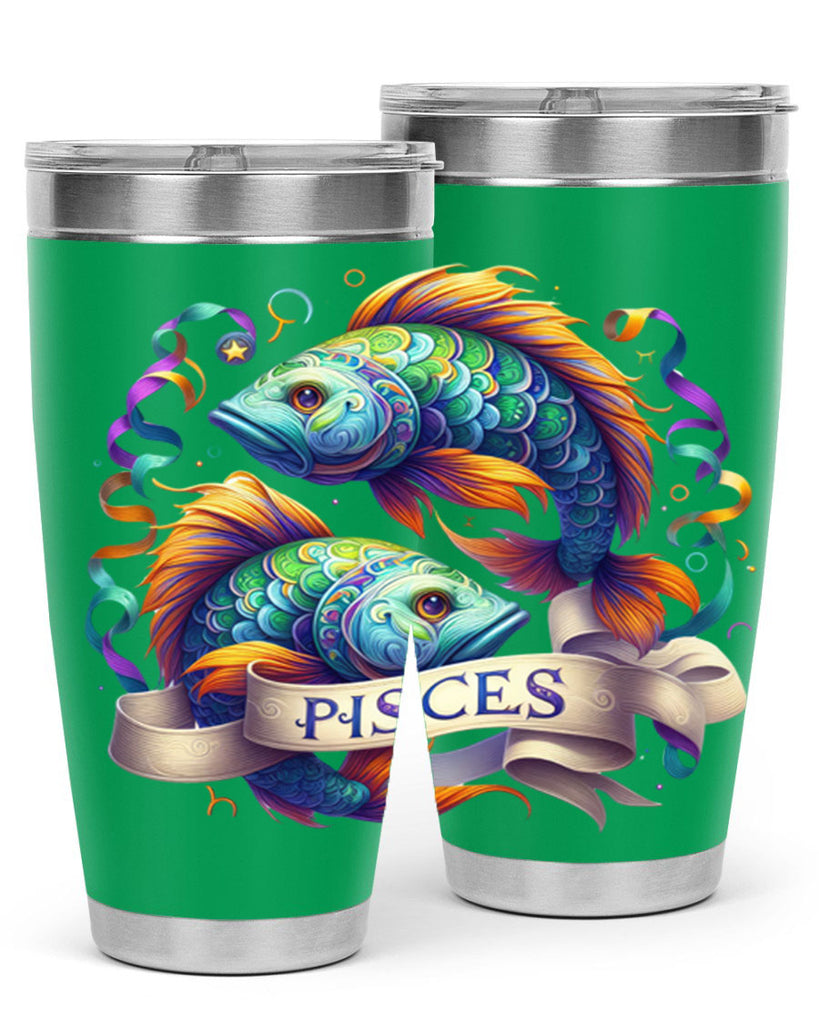 pisces 361#- zodiac- Tumbler