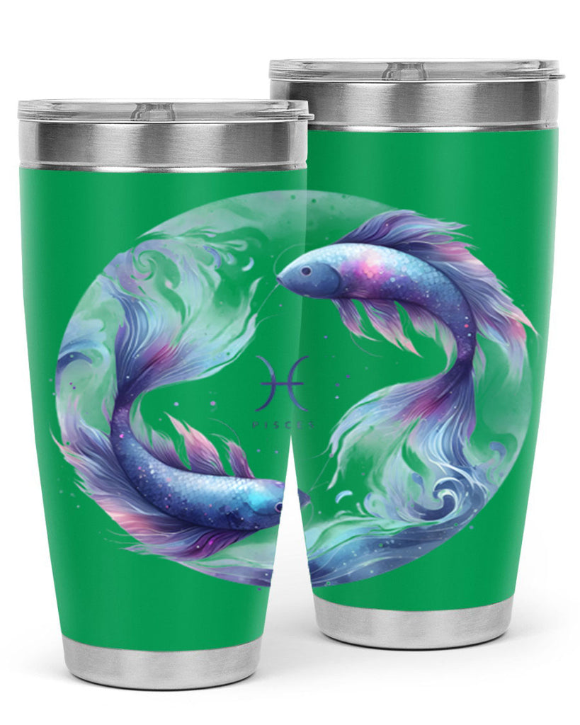 pisces 362#- zodiac- Tumbler