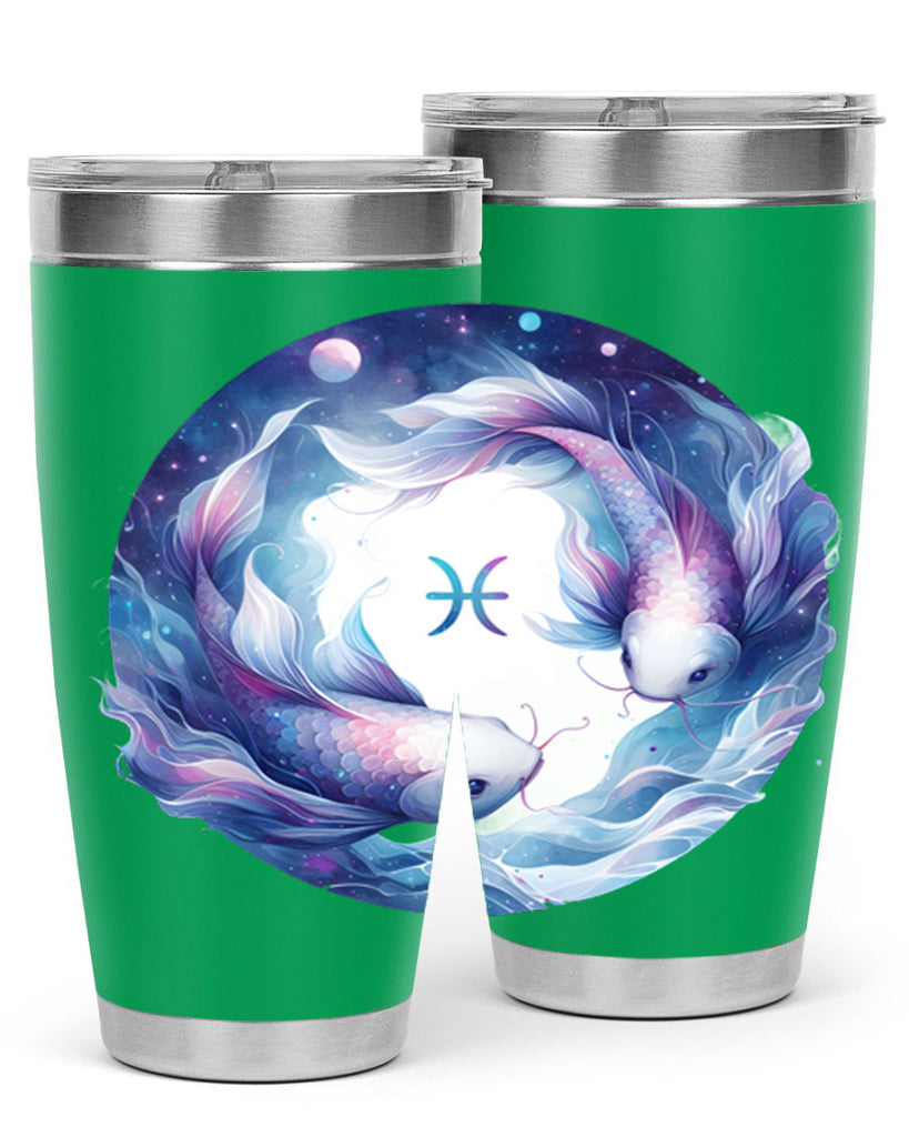 pisces 363#- zodiac- Tumbler