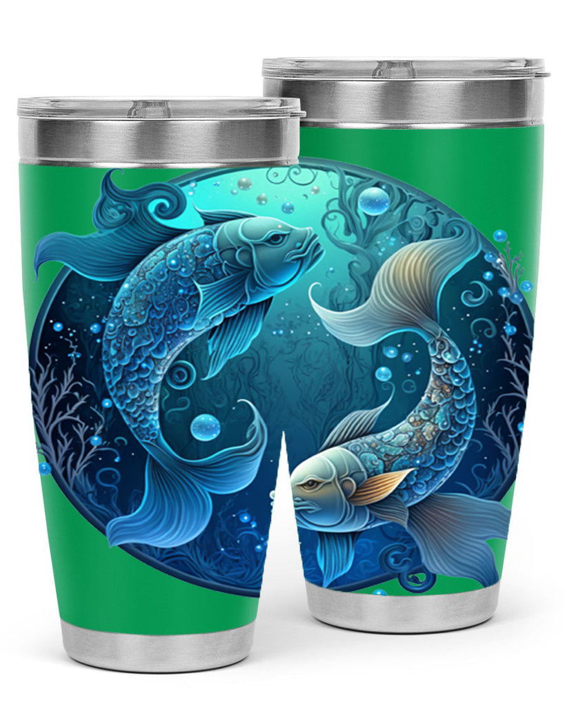 pisces 364#- zodiac- Tumbler