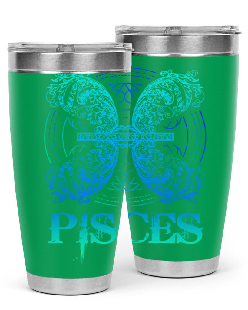 pisces Zodiac 381#- zodiac- Tumbler