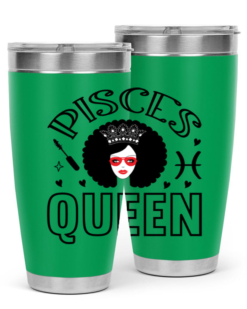 pisces queen 380#- zodiac- Tumbler