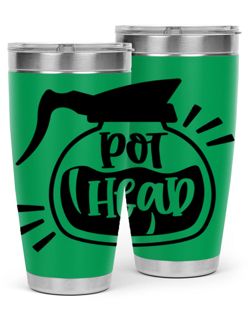 pot head 44#- coffee- Tumbler