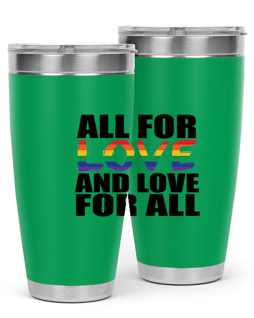 pride love for all 65#- lgbt- Tumbler