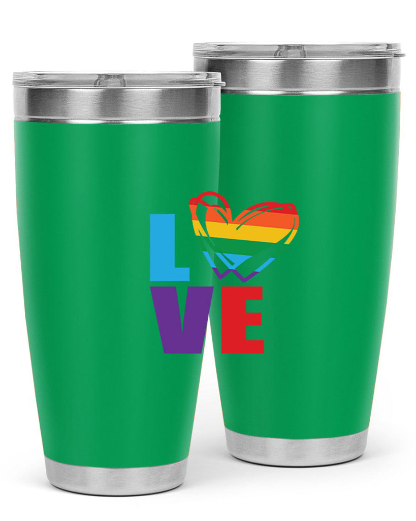 pride love heart 64#- lgbt- Tumbler