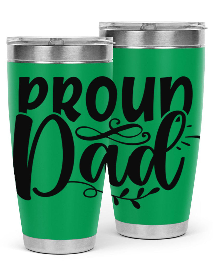 proud dad 71#- dad- Tumbler