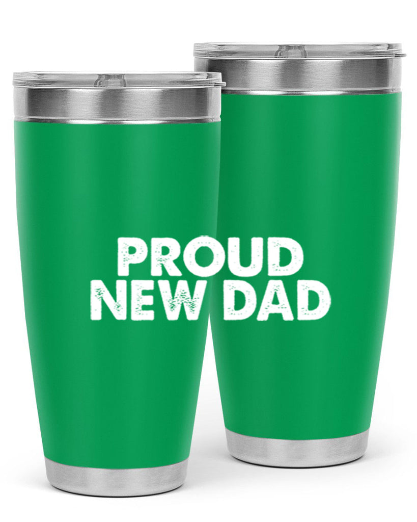 proud new dad 69#- dad- Tumbler