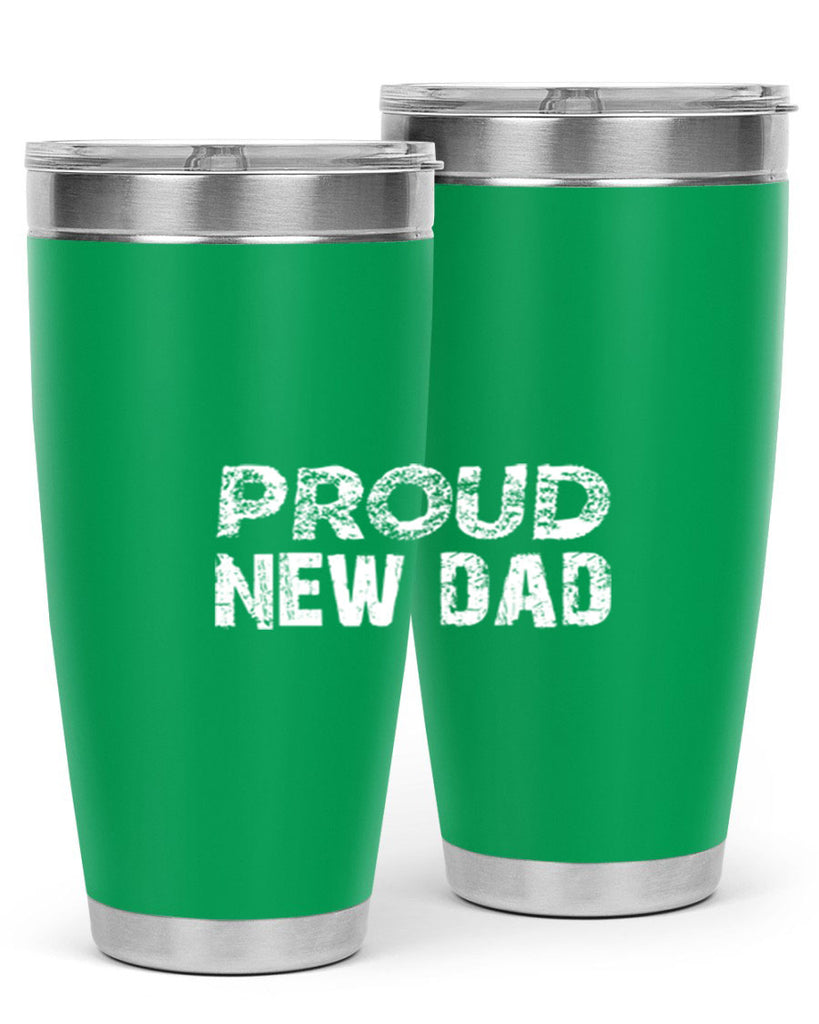 proud new dad 70#- dad- Tumbler