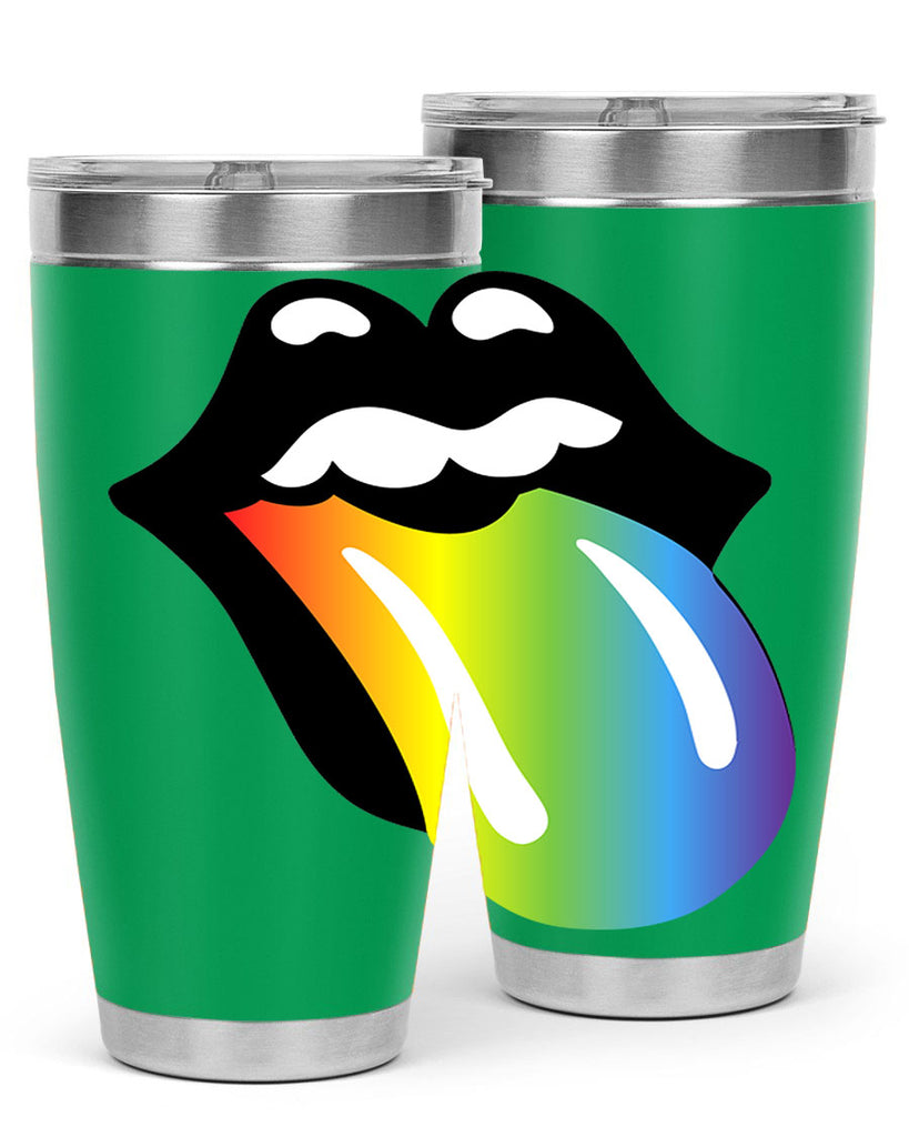 rainbow mouth and tongue 5#- lgbt- Tumbler