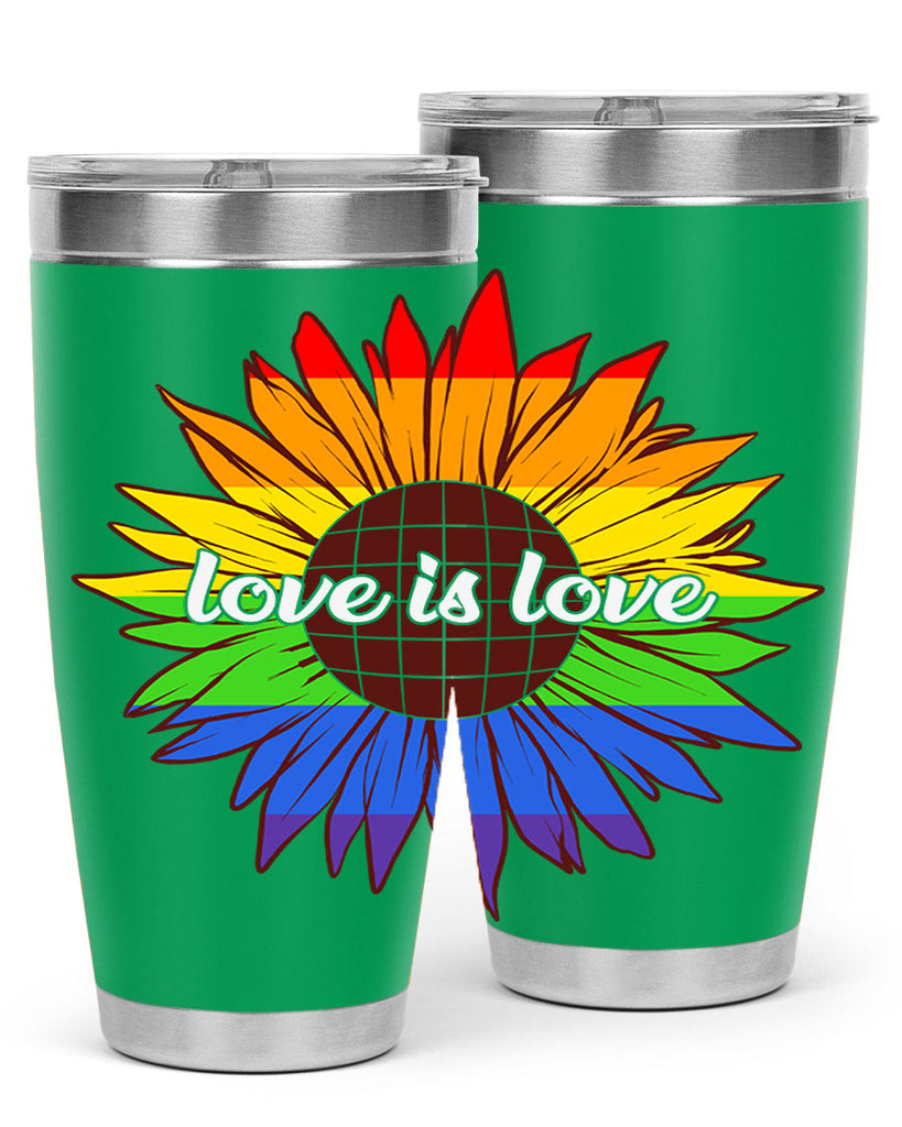 rainbow sunflower love is love 26#- lgbt- Tumbler