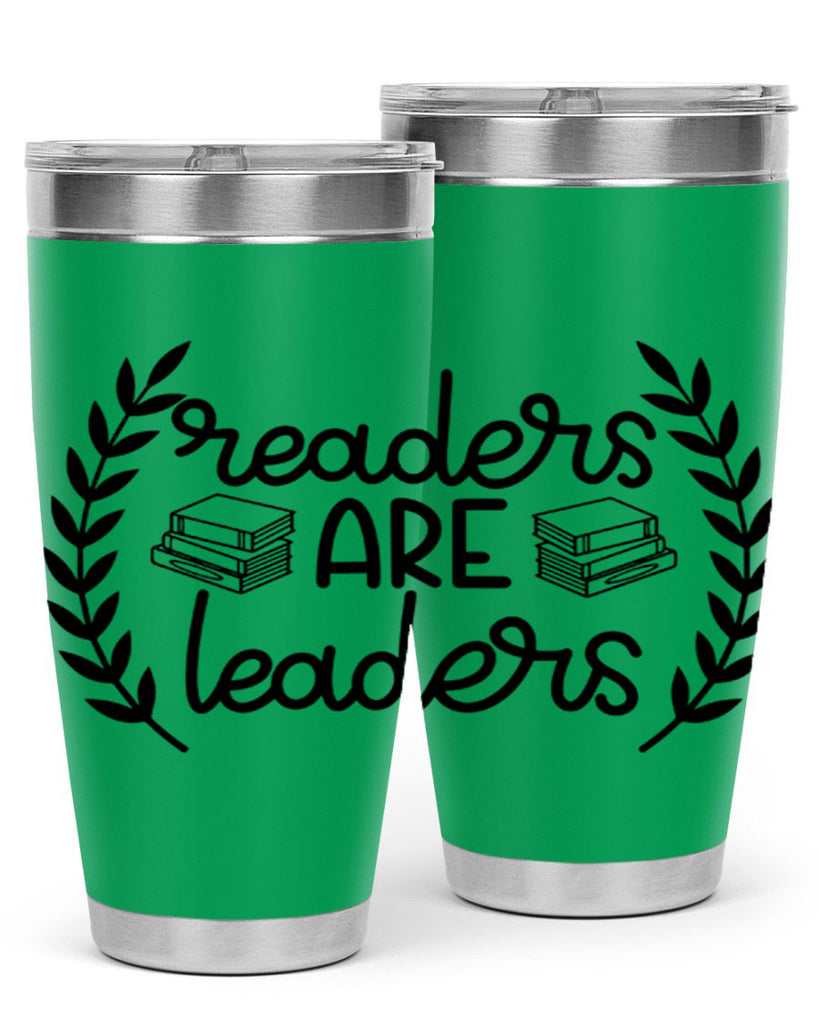 readers are leaders 33#- reading- Tumbler