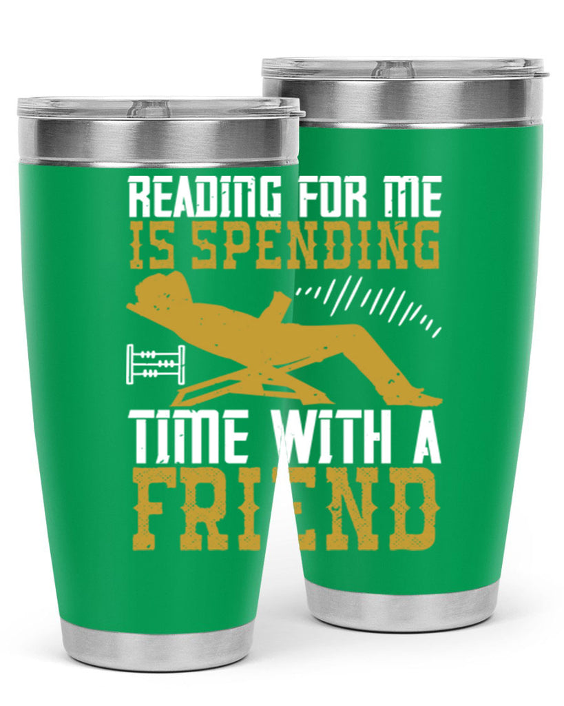 reading for me is spending time with a friend 19#- reading- Tumbler