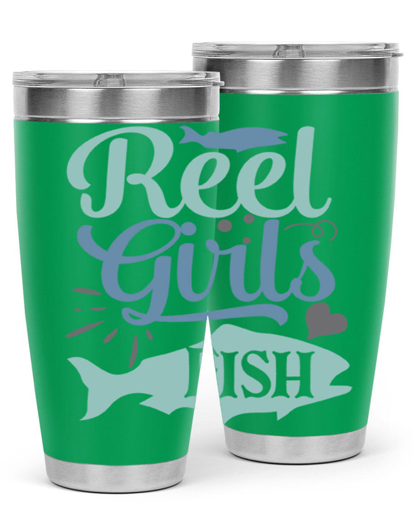 reel girls fish 198#- fishing- Tumbler