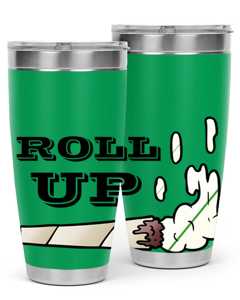 roll up 229#- marijuana- Tumbler