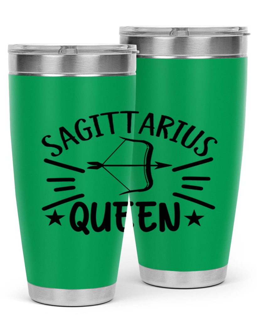 sagittarius queen 411#- zodiac- Tumbler