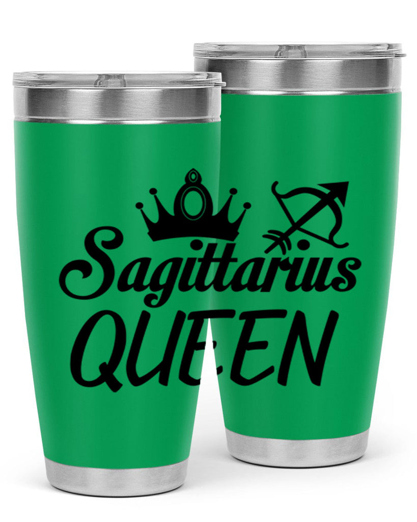 sagittarius queen 412#- zodiac- Tumbler