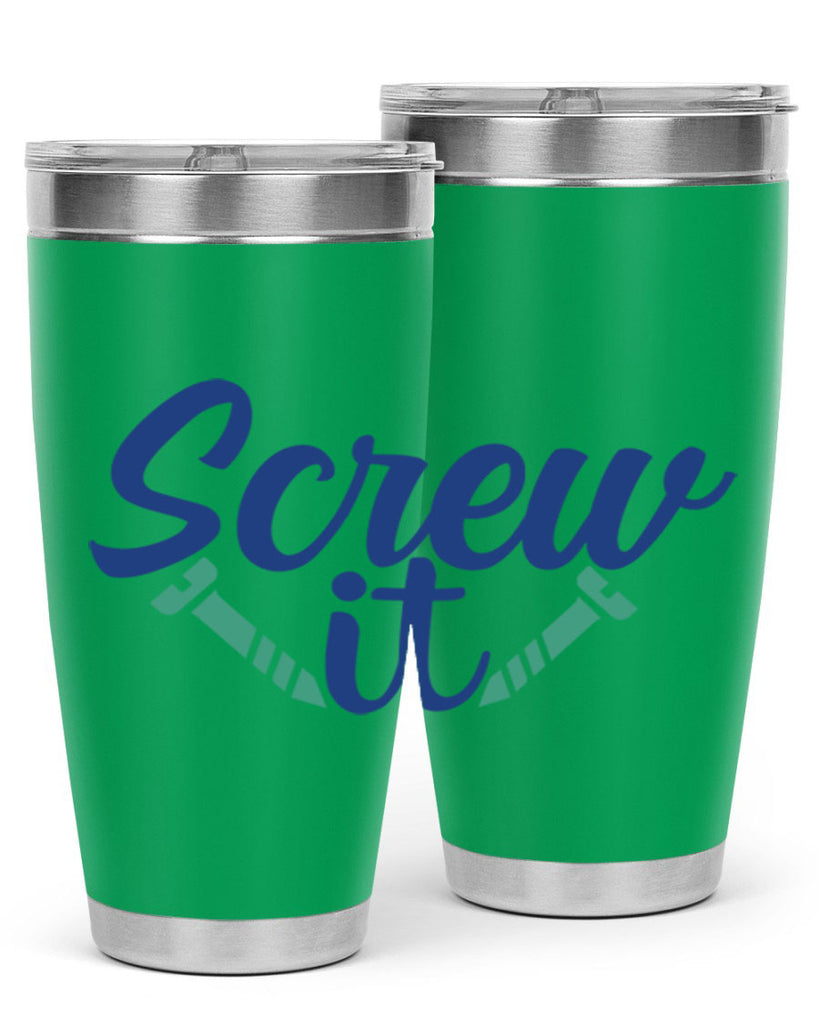 screw it 168#- wine- Tumbler