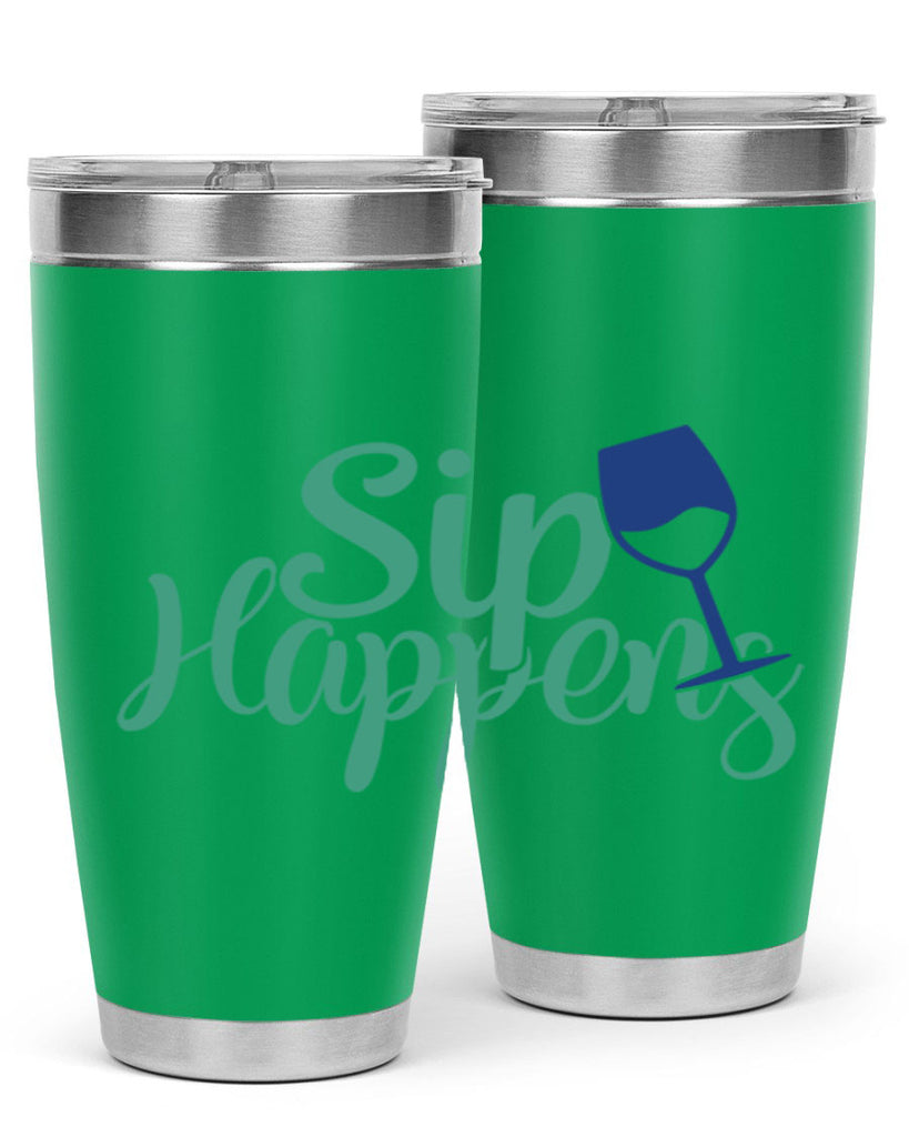 sip happens 166#- wine- Tumbler