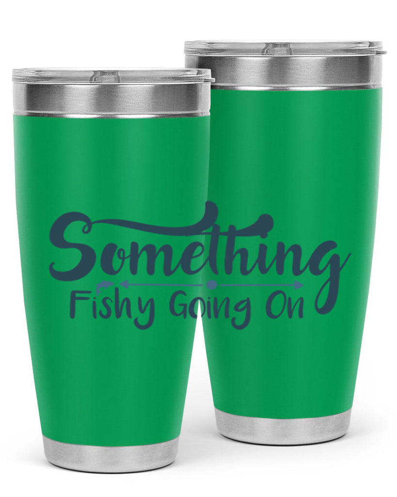 something 36#- fishing- Tumbler