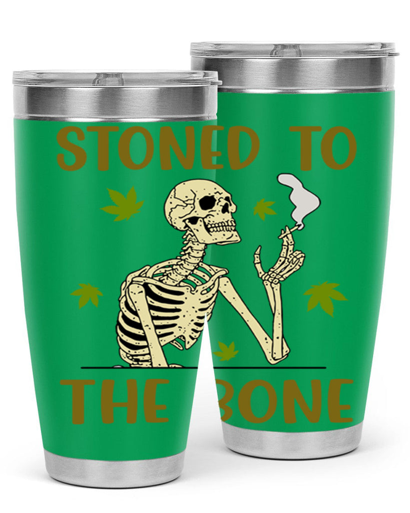 stones to the bone 264#- marijuana- Tumbler