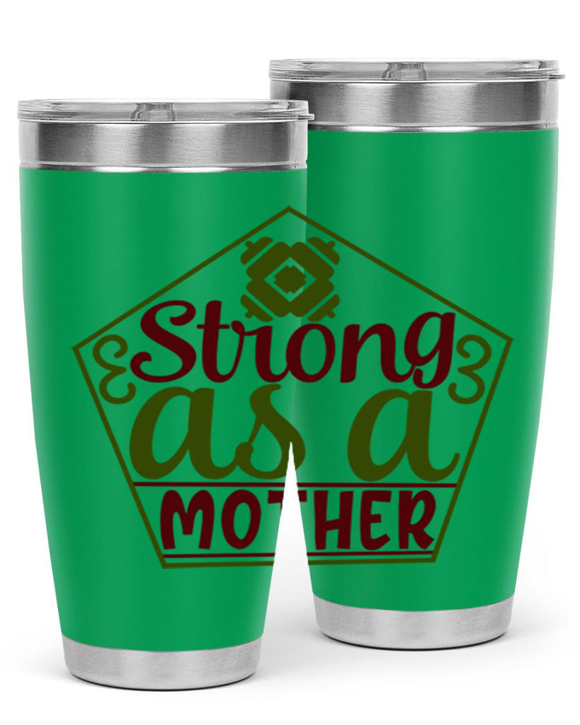 strong as a mother 14#- gym- Tumbler