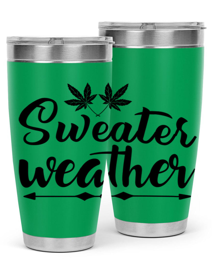 sweater weather 581#- fall- Tumbler