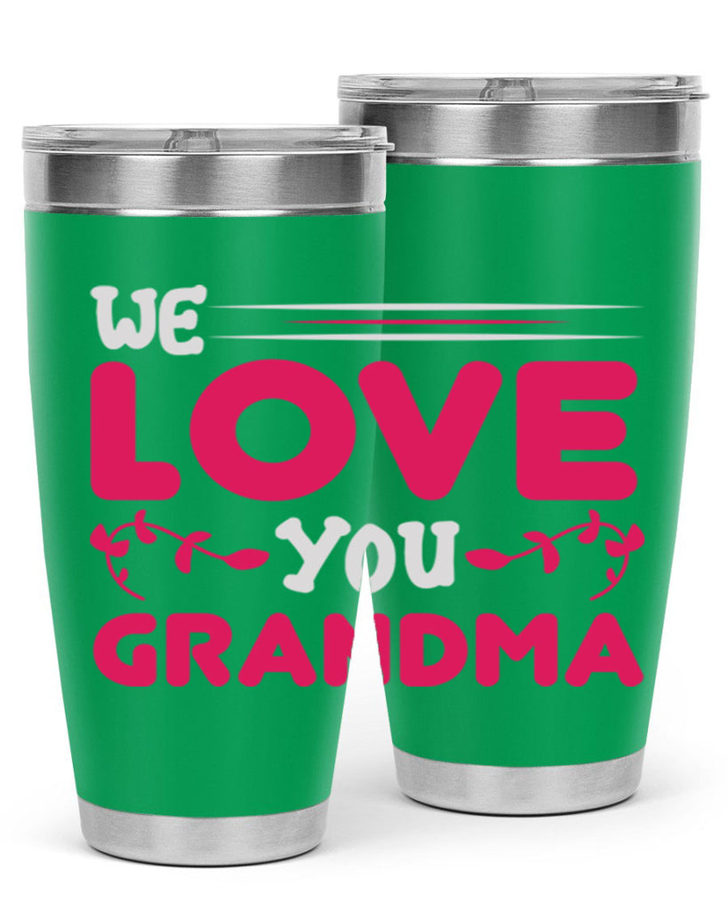 we love you grandma 27#- mom- Tumbler