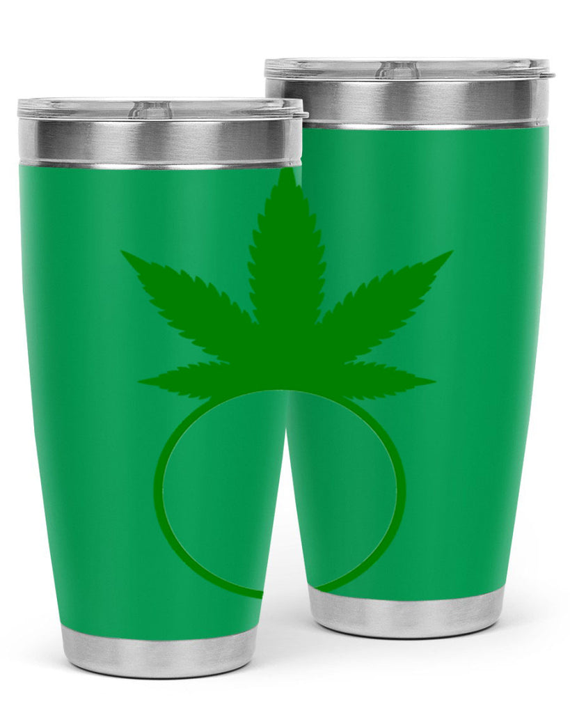 weed 280#- marijuana- Tumbler