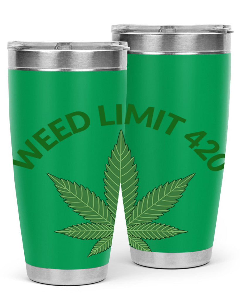 weed limit 420 sd 293#- marijuana- Tumbler