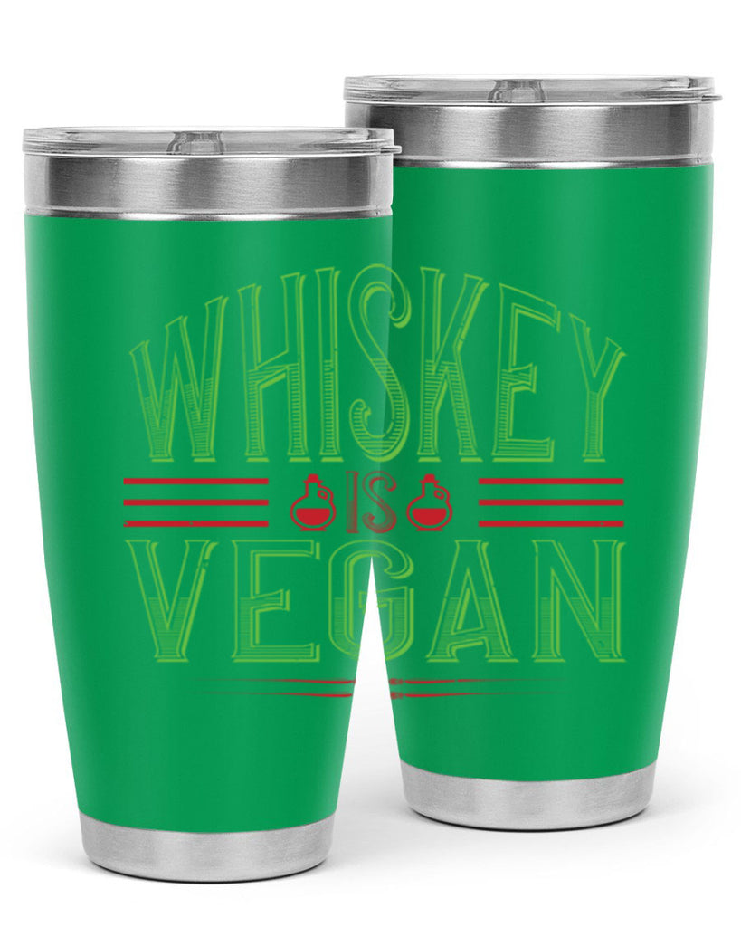 whiskey is vegan 110#- vegan- Tumbler